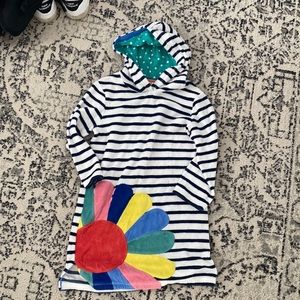 Girls Mini Boden swim cover up